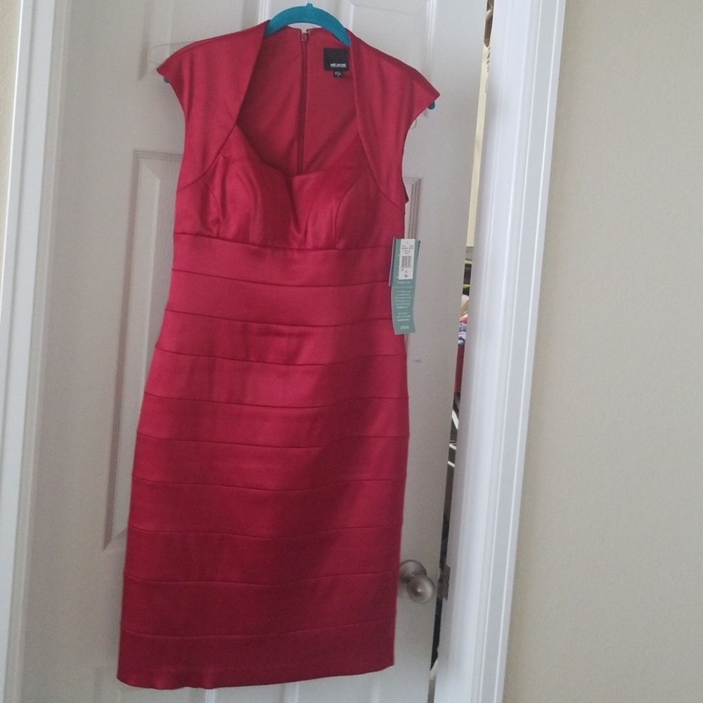 Red Cocktail Dress BNWT